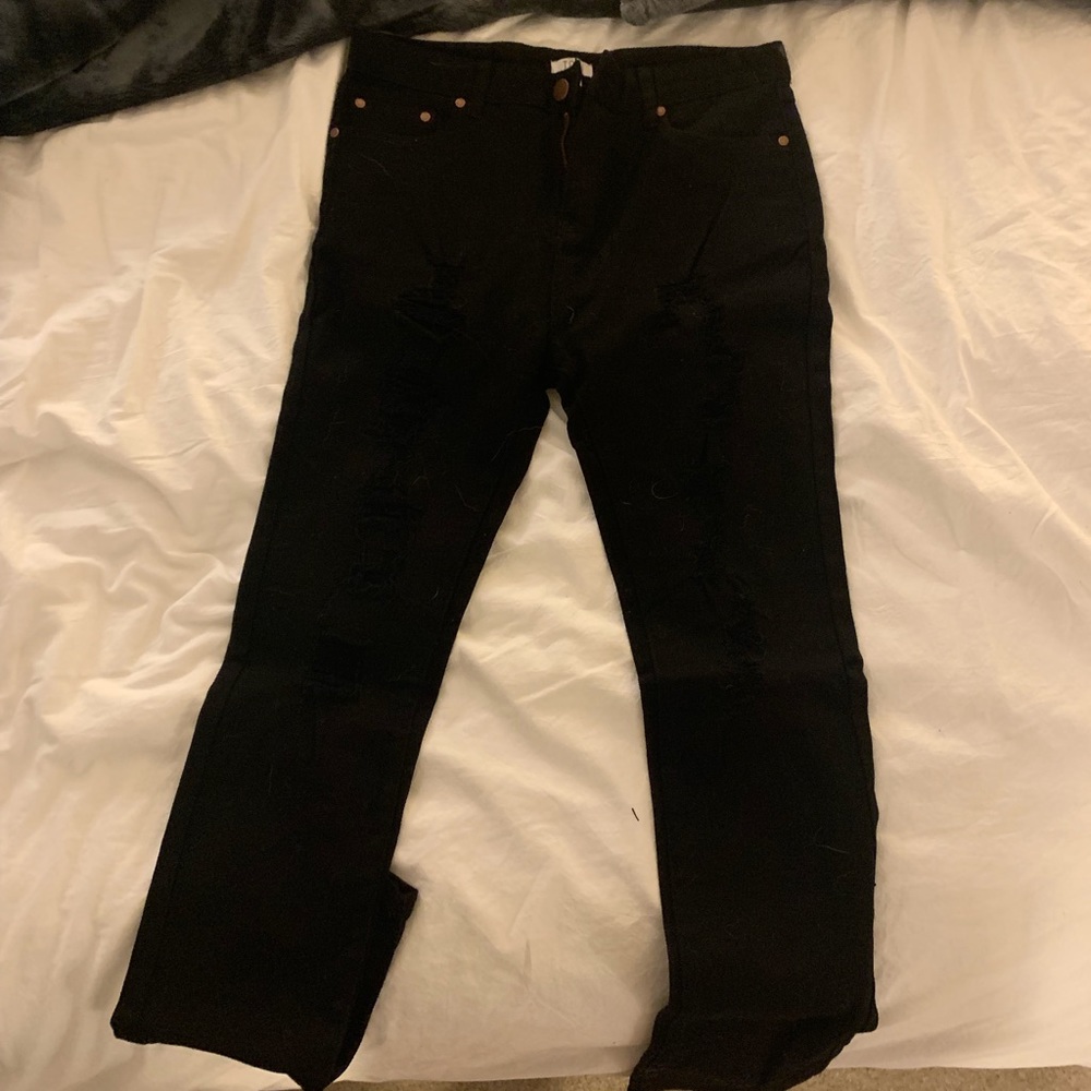 Tobi Jeans Ripped Skinny Jeans